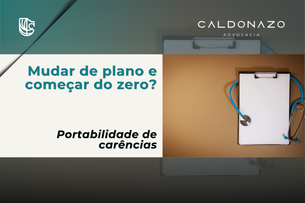 Prancheta com documentos e estetoscópio ilustrando a portabilidade de carências do plano de saúde